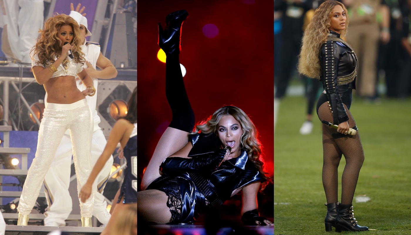 Beyonce-best-nfl-shoe-moments-collage