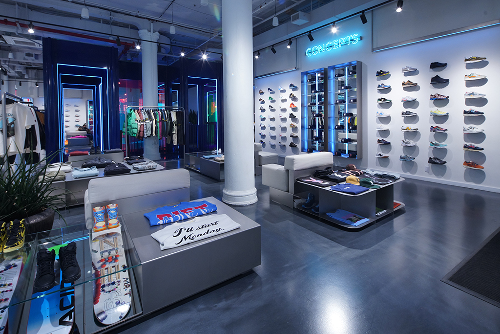 Concepts' NYC store