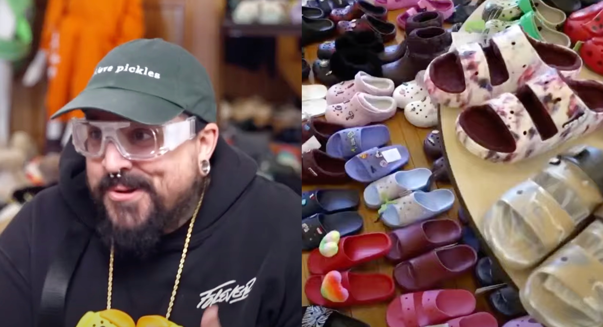 This Man Owns The World's Largest Collection of Crocs