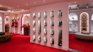 Christian Louboutin, store, Madison Avenue, shoes, shoe store, heels, So Kate, red bottoms