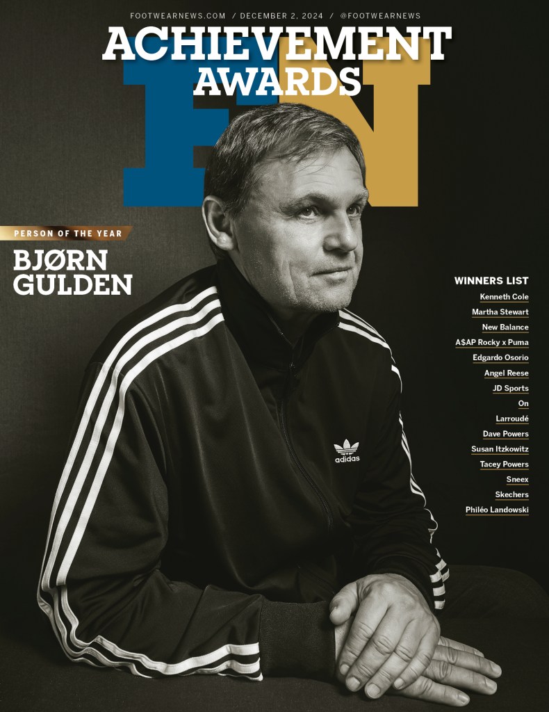 Bjorn Gulden, Adidas, Footwear News, FN, cover, cover story, interview, FNAA, person of the year, award