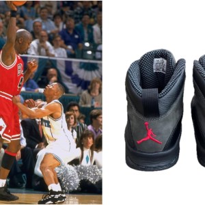 Michael Jordan, Air Jordan 10 sneaker