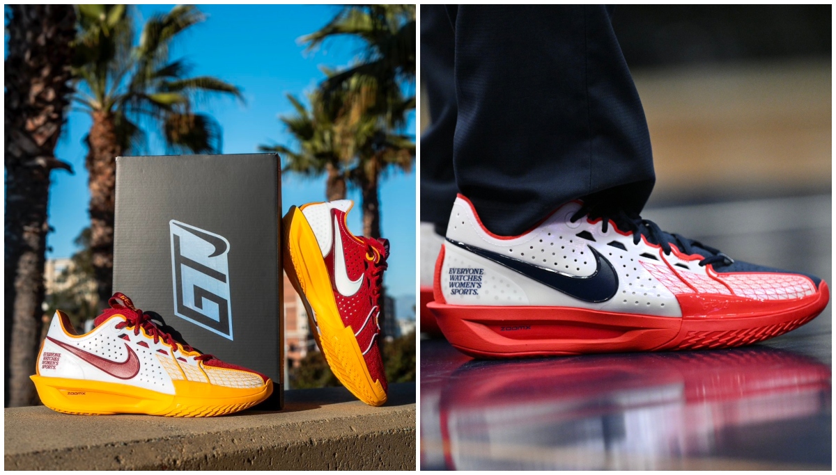 USC, UConn, Togethxr, Nike G.T. Hustle 3, basketball shoe