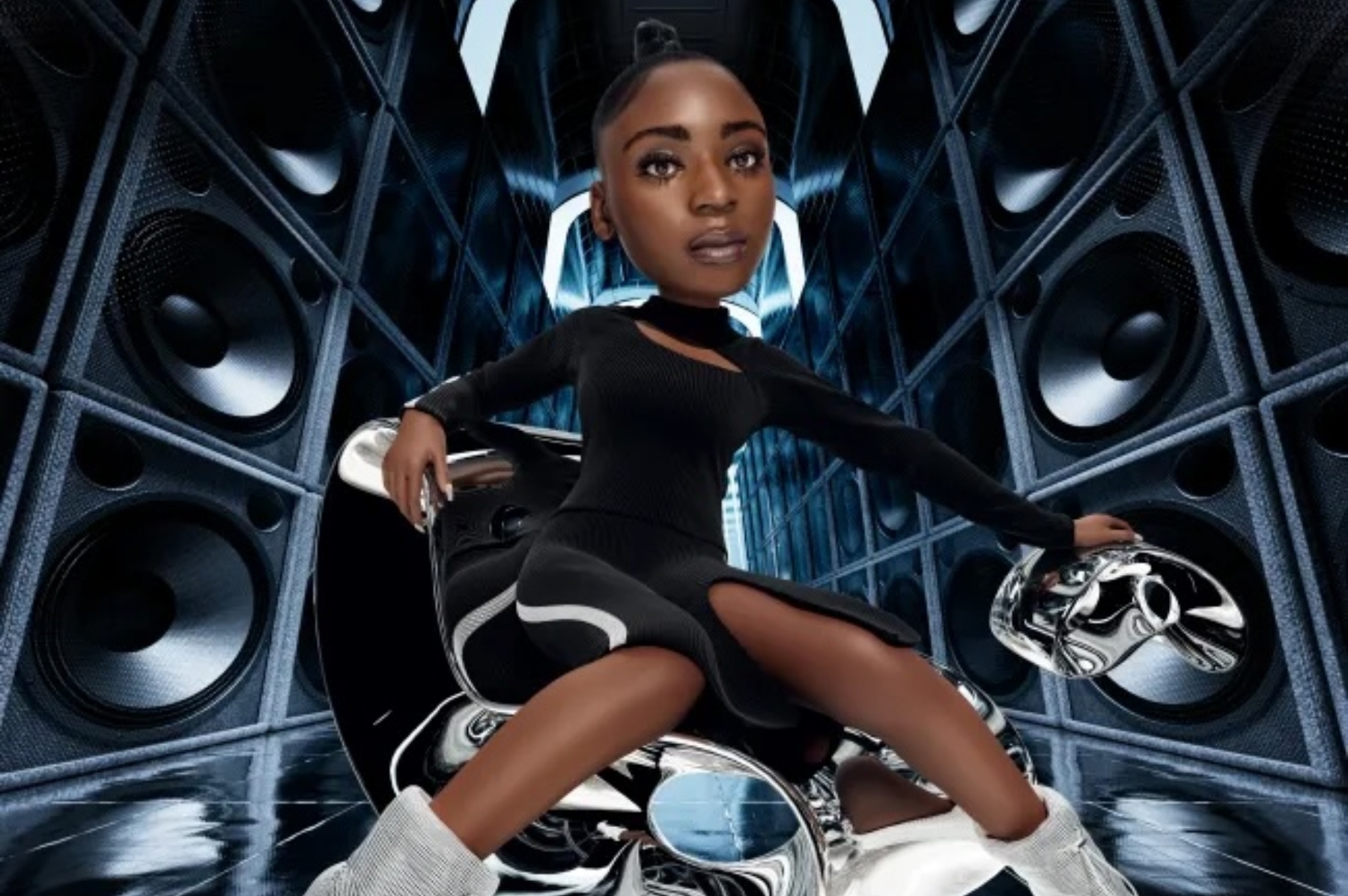 Normani stars in Steve Madden's "Maddenverse" campaign.