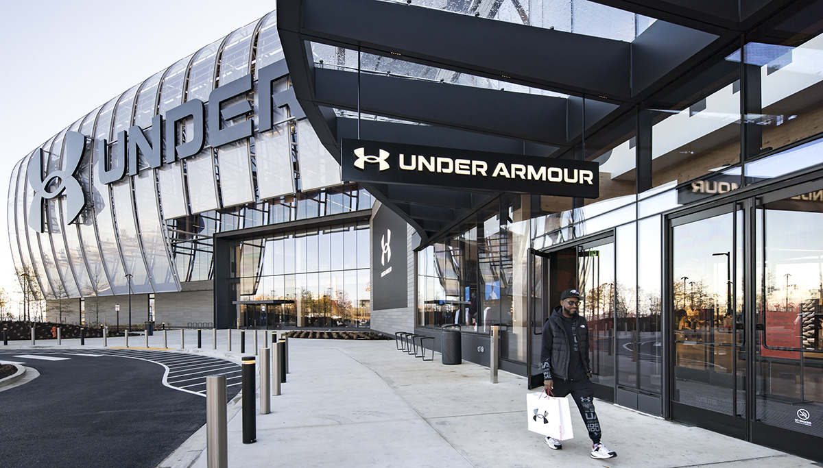 Under Armour, flagship, store, Baltimore